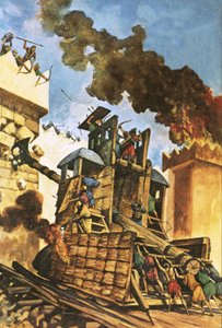 Assyrians Attacking the Walls of Babylon by Peter Jackson