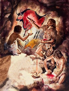 Cave paintings by Peter Jackson