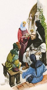 Dominican friars by Peter Jackson