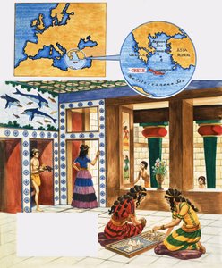 Home Life in Ancient Crete by Peter Jackson