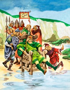 King Canute by Peter Jackson