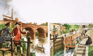 Once Upon a Time... Building a Bridge for Boats to Cross a River by Peter Jackson