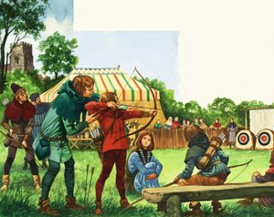 Once Upon a Time: Learning to Use the Longbow by Peter Jackson