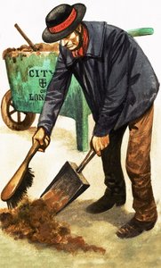 Once Upon a Time... Street Cleaning in the Middle Ages: Street Orderly by Peter Jackson
