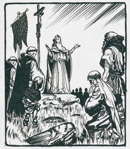St Patrick preaching at Armagh