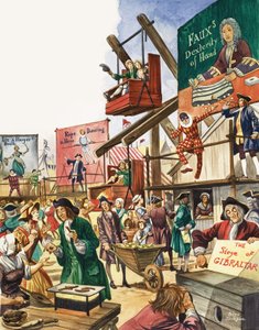 The Wonderful Story of Britain: Fairs and Fun for the People. Bartholomew Fair by Peter Jackson