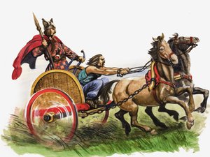 The Wonderful Story of Britain: The Warlike Tribes by Peter Jackson