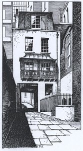 The old Watch House in Strand Lane by Peter Jackson