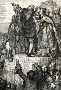 Celebration of the First National Federation on 14 July 1790 on the Altar of the Fatherland in Champs-de-Mars by Peter Johann Nepomuck Geiger