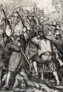 French Revolution: Storming of the Bastille by Peter Johann Nepomuck Geiger