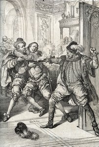 The Assassination of William of Orange on 10 July 1584 by Balthazar Gerard