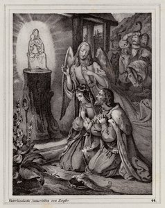 Pilgrimage of Vladislaus Henry of Moravia and his wife to the shrine of Mariazell by Peter Johann Nepomuk Geiger