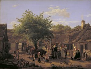 Image of Life in a Zealand Farm at Noon