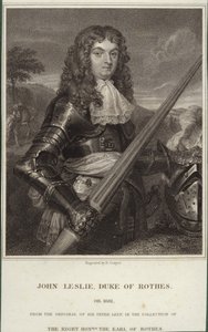 Portrait of John Leslie, Duke of Rothes by Peter Lely