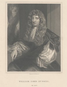 Portrait of Lord William Russell (engraved by H. Robinson)