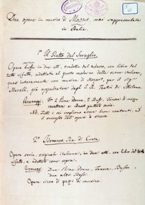 Preface to the libretto of Lichtenthal