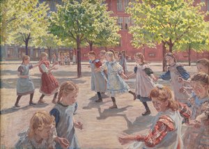 Playing Children, Enghave Square