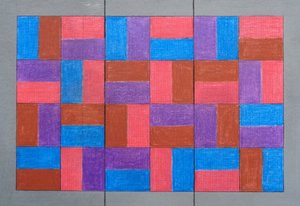 Tiled Triptych, 2020 by Peter McClure