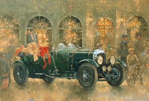 Christmas at Fortnum and Masons by Peter Miller