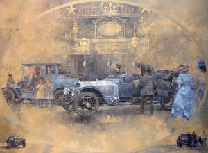 Departure for Christmas by Peter Miller