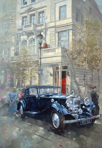 Phantom II into Queens Gate Mews by Peter Miller