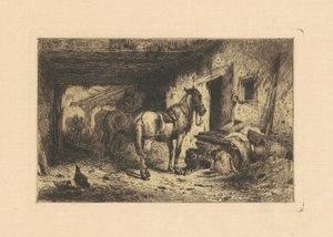 The Noonday Rest by Peter Moran