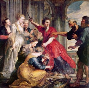 Achilles discovered by Odysseus