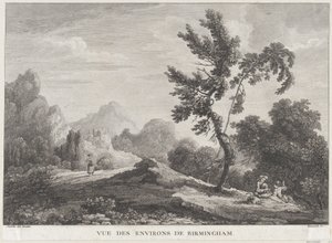View of Birmingham, ca. 1755 by Peter Paul Benazech
