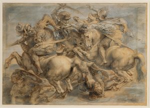 Battle of Anghiari by Peter Paul Rubens