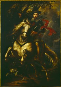 Portrait of Giovanni Carlo Doria on Horseback