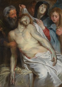 Christ on the Straw by Peter Paul Rubens