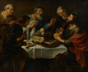 Christ in Emmaus by Peter Paul Rubens