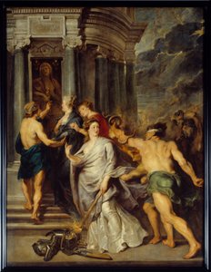 Cycle of Marie de Medicis: Second war of the mother and son by Peter Paul Rubens
