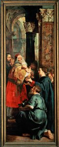 Descent from the Cross, Right Panel: Presentation in the Temple by Peter Paul Rubens