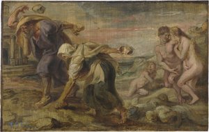 Deucalion and Pyrrha by Peter Paul Rubens