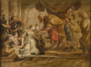 Esther and Ahasuerus by Peter Paul Rubens