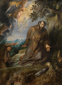 Francis of Assisi Receives the Stigmata by Peter Paul Rubens