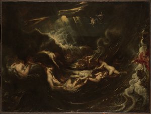 Hero and Leander by Peter Paul Rubens