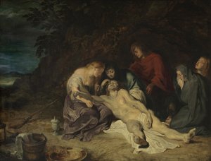 Lamentation over the Dead Christ with St. John and the Holy Women by Peter Paul Rubens