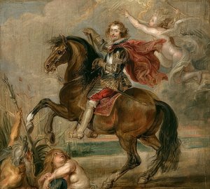 Portrait of Duke of Buckingham on Horseback. 1625