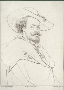 Portrait of Peter Paul Rubens by Peter Paul Rubens