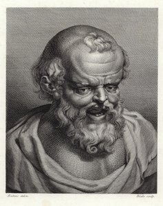 Portrait of ancient Greek philosopher Democritus by Peter Paul Rubens