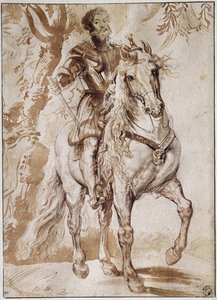 Portrait of the Duke of Lerma on horseback