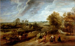 Return of the Peasants after the Working Day in the Fields