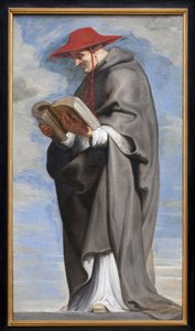Saint Bonaventure. (Pendant of Saint Francis in ecstasy)