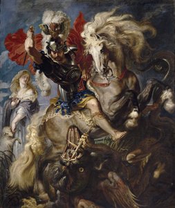 Saint George and the Dragon, 1606-1608