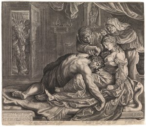 Samson and Delilah by Peter Paul Rubens