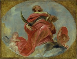St. Albert of Louvain, 1620 by Peter Paul Rubens