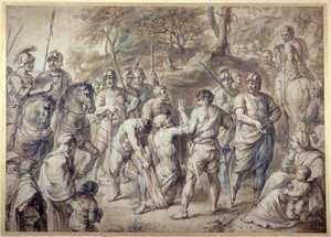 St Andrew led to martyrdom