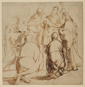 Studies for the Presentation in the Temple by Peter Paul Rubens